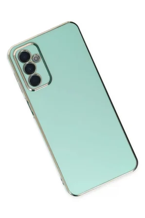 Samsung Galaxy A04S Kılıf Volet Silikon - Açık Yeşil