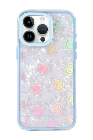 Apple iPhone 14 Pro Max Lumi Desenli Kapak - Mavi