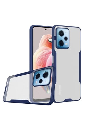 Xiaomi Redmi Note 12 5G Kılıf Platin Silikon - Lacivert