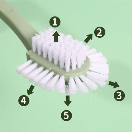 SN-29308 Pratik 5 Taraflı Ayakkabı - Mutfak - Banyo Temizlik Fırçası