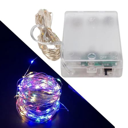 PM-2564 3*AA Pilli Günışığı 10 Metre Kablolu Bağ Led
