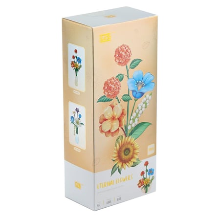 LZ4601 LOZ Eternal Flowers Serisi - ''Alacakaranlık Turuncu Işık'' 633 Parça Yapım Seti