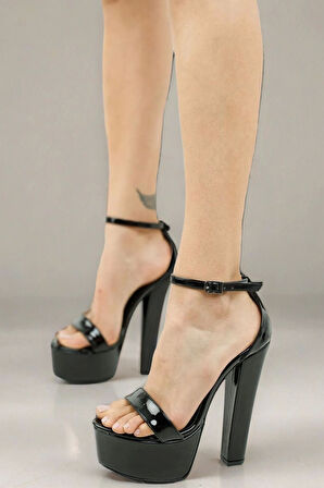 Kadın Moda Yüksek Topuklu Ayakkabı Şık ve Zarif Abiye Ayakkabı