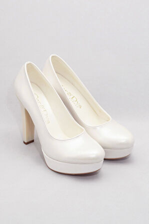 Sedef Kadın Klasik Topuklu Ayakkabı Kadın Topuklu Abiye Ayakkabı Şık Gece Ayakkabısı