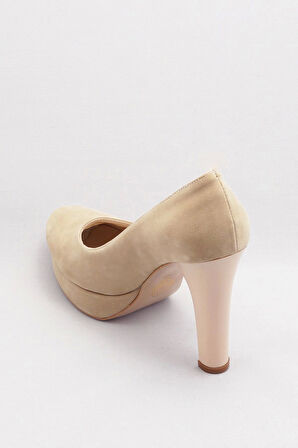 Vizon Kadın Klasik Topuklu Ayakkabı Kadın Topuklu Abiye Ayakkabı Şık Gece Ayakkabısı