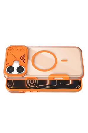 Joko Apple iPhone 16 Zinko Magsafe Kapak - Turuncu