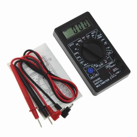 DT-830D Dijital Akım Voltaj Direnç Ölçer Multimetre Ölçü Aleti