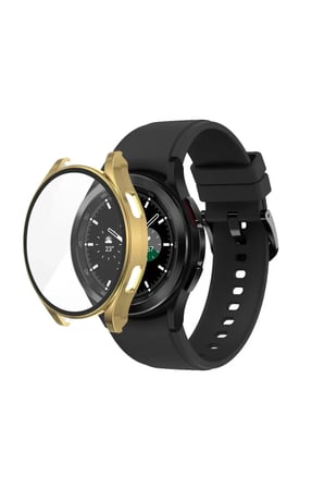 Watch 5 44mm Wall Camlı Kasa Ekran Koruyucu - Gold