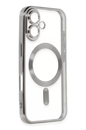 Apple iPhone 16 Kılıf Kross Magneticsafe Kapak - Titan Gri