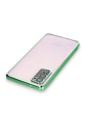 Samsung Galaxy S20 FE Kılıf Razer Lensli Silikon - Yeşil