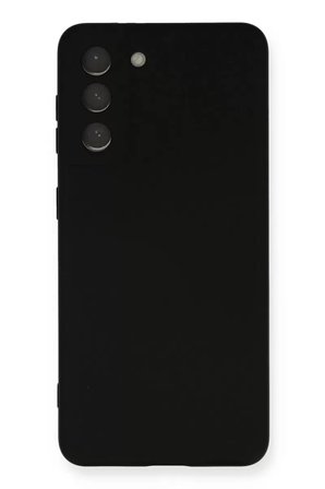 Samsung Galaxy S21 Kılıf Nano içi Kadife Silikon - Siyah