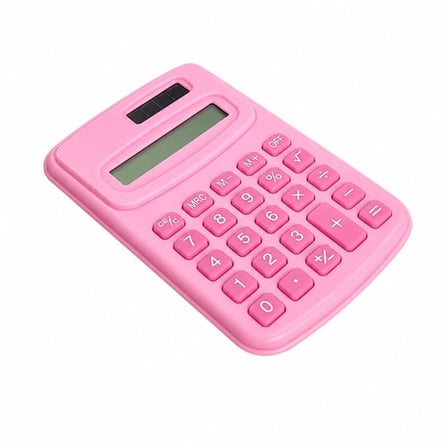 PM-25421 Pembe Mini Hesap Makinesi
