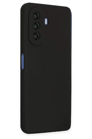 Huawei Nova Y70 Kılıf First Silikon - Siyah