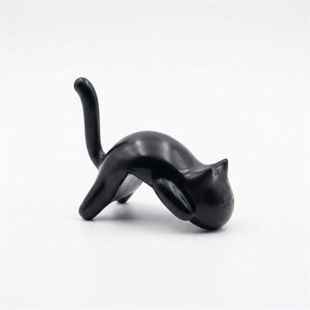 SN-29184 Kedi Figürlü Yapışkanlı Köşe Askılık