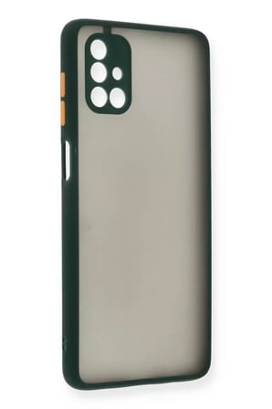 Samsung Galaxy M51 Kılıf Montreal Silikon Kapak - Yeşil