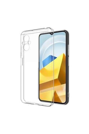 Xiaomi Poco M5 Kılıf Lüx Şeffaf Silikon