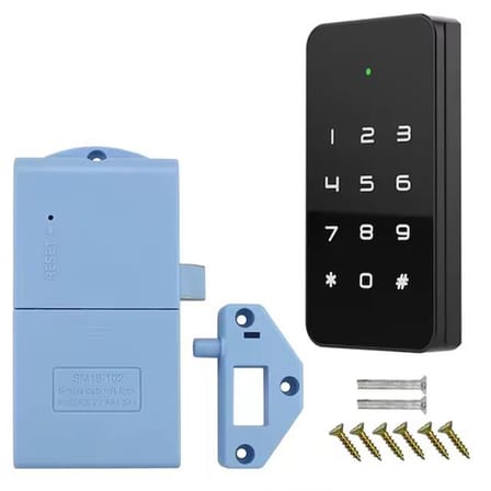 PM-26728 RFID Ve Tuş Panelli Dijital Elektronik Kapı Dolap Kilidi (2’li Paket)