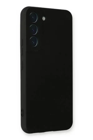 Samsung Galaxy S23 Plus Kılıf Nano içi Kadife Silikon - Siyah