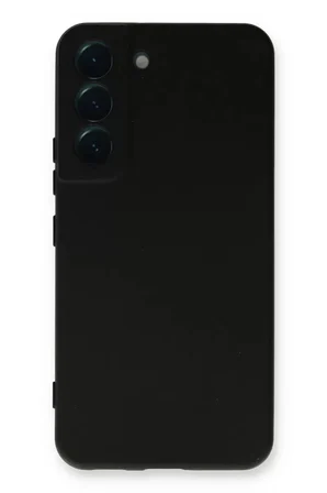 Samsung Galaxy S23 Plus Kılıf Nano içi Kadife Silikon - Siyah