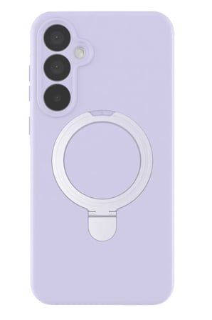 Samsung Galaxy A55 5G Regal Magsafe Standlı Kapak - Lila