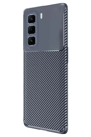 İnfinix Hot 50 Pro Plus 4G Auto Focus Karbon Kapak - Lacivert
