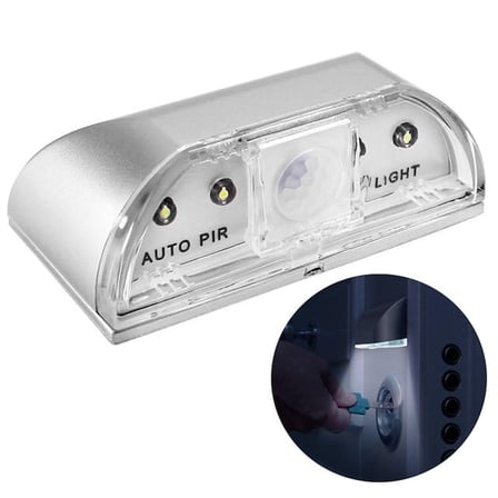 PM-37708 Hareket Sensörlü 4 LED’li Pratik Aydınlatma