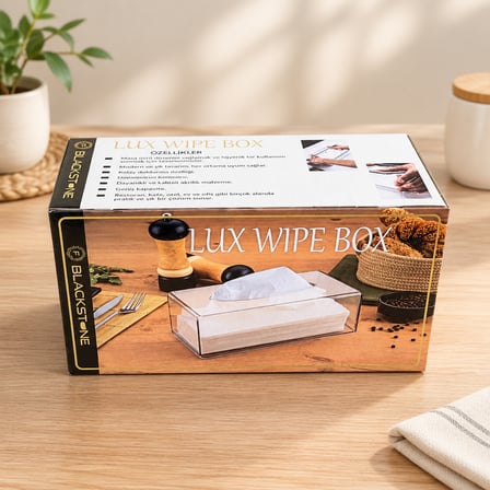 Lux Wipe Box Peçetelik