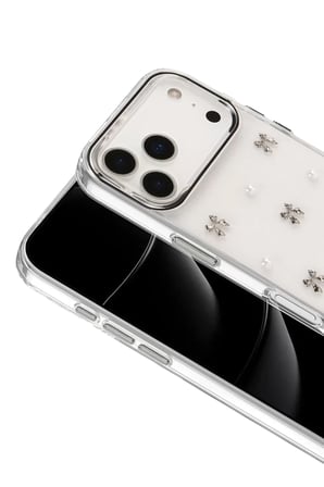 Apple iPhone 17 Pro Max Fiyonk Desenli Kapak - Desen 8