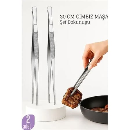 Çelik Cımbız Maşa A.milano Design 2 Adet 719806