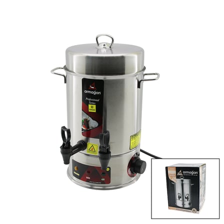 Elektrikli Semaver Çay Makinesi 6 Litre Çift Musluk 1000W (60 Bardak)