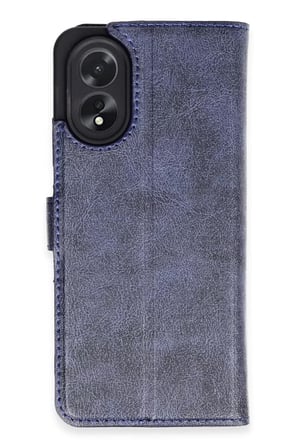 Oppo A38 Kılıf Trend S Plus Kapaklı Kılıf - Lacivert