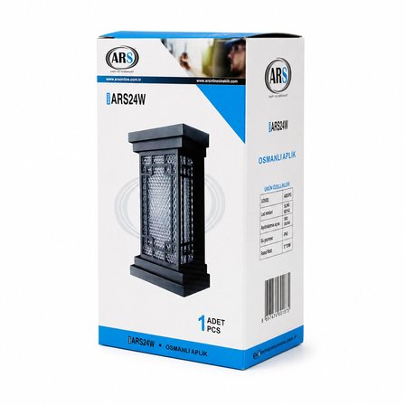 IP66 50.000 Saat Led Ömrü 22W Osmanlı Led Aplik Duvar Lambası ARS-348952