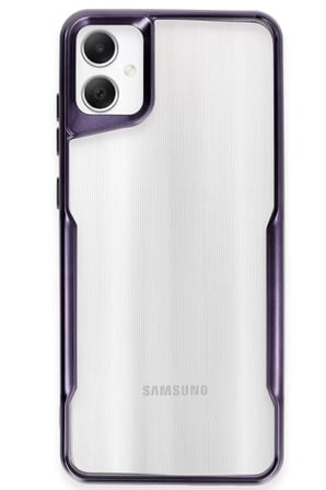 Samsung Galaxy A05 Kılıf Boyi Silikon Kapak - Derin Mor