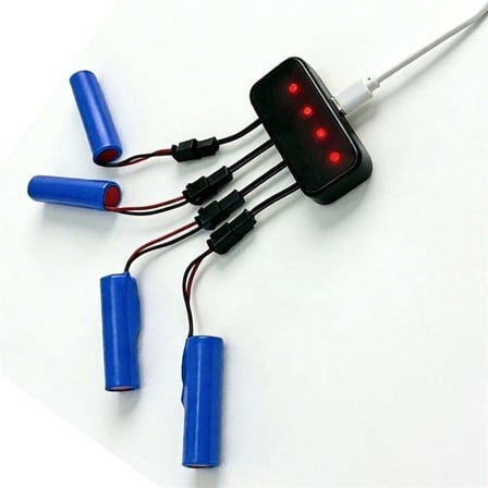 PM-29140 4in1 SM-2P Soket 3.7V Lityum Pil Usb Splitter Şarj Aleti