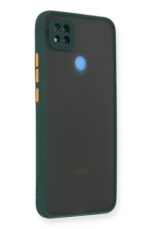 Xiaomi Redmi 9C Kılıf Montreal Silikon Kapak - Yeşil