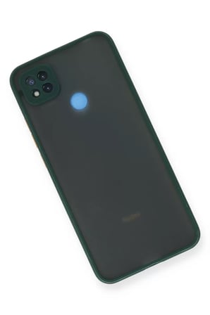 Xiaomi Redmi 9C Kılıf Montreal Silikon Kapak - Yeşil
