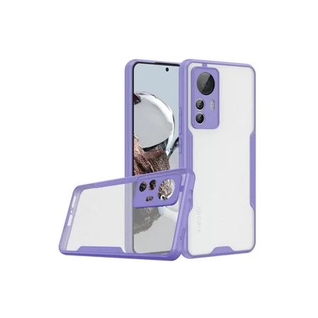 Xiaomi Mi 12T Kılıf Platin Silikon - Lila
