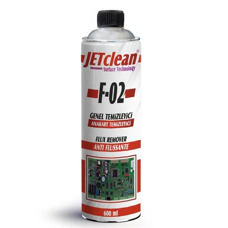 Jetclean F-02 600 Ml Flux Anakart Temizleme Sprey