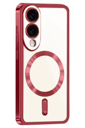 Samsung Galaxy S25 Edge Kross Magneticsafe Kapak - Kırmızı