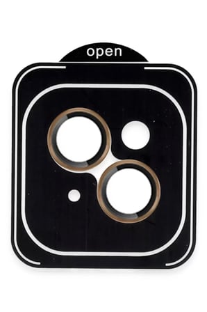 Joko Apple Uyumlu iPhone 13 PVD Metal Kamera Lens - Gold