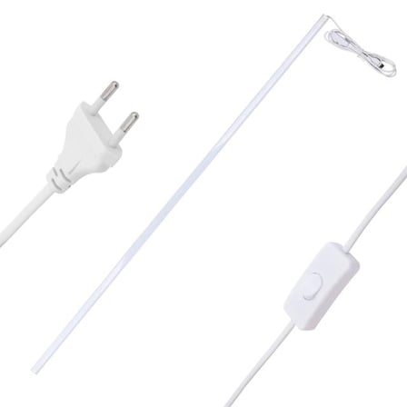 PM-28749 DC5V-20W 96 Led 100cm 6500K Alüminyum Kasa Seyyar USB Çubuk Led