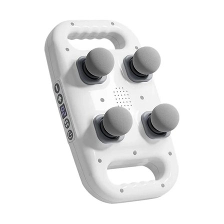 4 Başlıklı Masaj Sı - Ergonomik Derin Doku Sırt Ve Boyun Masaj Aleti Ağrı Ve Sızı Giderici