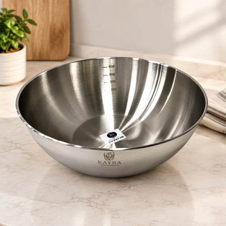 Çelik Salata ve Çırpma Kasesi 31 cm