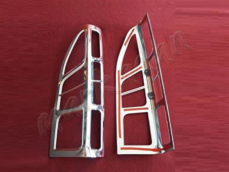 DB Chrome Citroen Berlingo Stop Çerçevesi 2008-2018 2 Parça Abs Krom