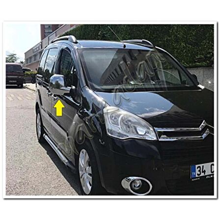 DB Chrome Citroen Berlingo Krom Ayna Kapağı 2012-2018 2 Parça Abs Krom