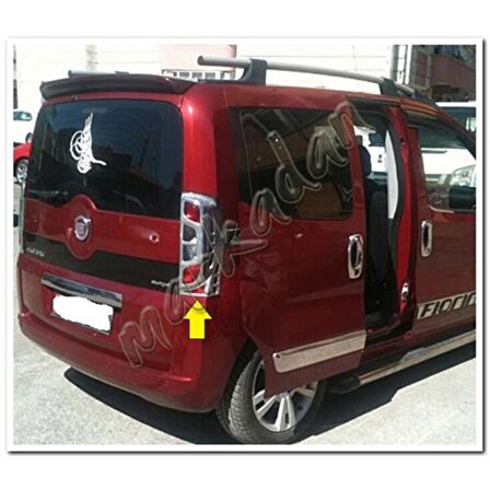 DB Chrome Fiat Fiorino Stop Çerçevesi 2008 Sonrası 2 Parça Abs Krom