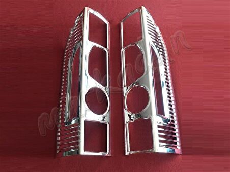 DB Chrome Fiat Ducato Stop Çerçevesi 2006-2014 2 Parça Abs Krom