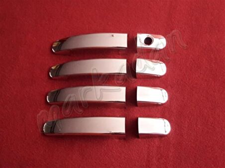 DB Chrome Ford Focus Sedan Kapı Kolu Nikelajı 2005-2011 4 Kapı P.Çelik