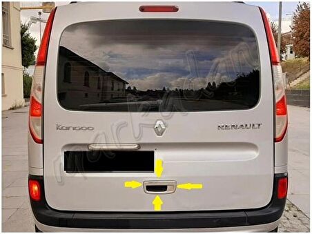 DB Chrome Mercedes Citan Bagaj Açma Nikelajı 2013 Sonrası P.Çelik