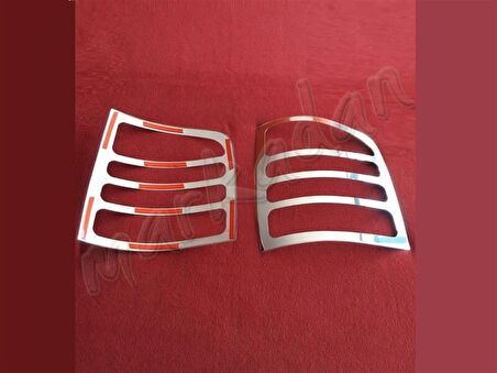 DB Chrome VW T5 Caravelle Stop Çerçeve Nikelajı 2003-2010 2 Parça P.Çelik